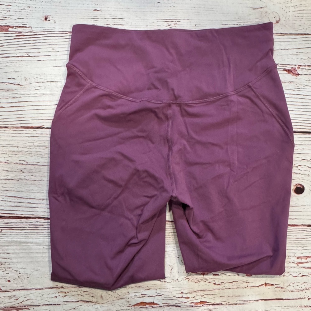 Lululemon Base Pace High-Rise Crop 23" in Vintage Plum Sz 8 - Picture 5 of 8